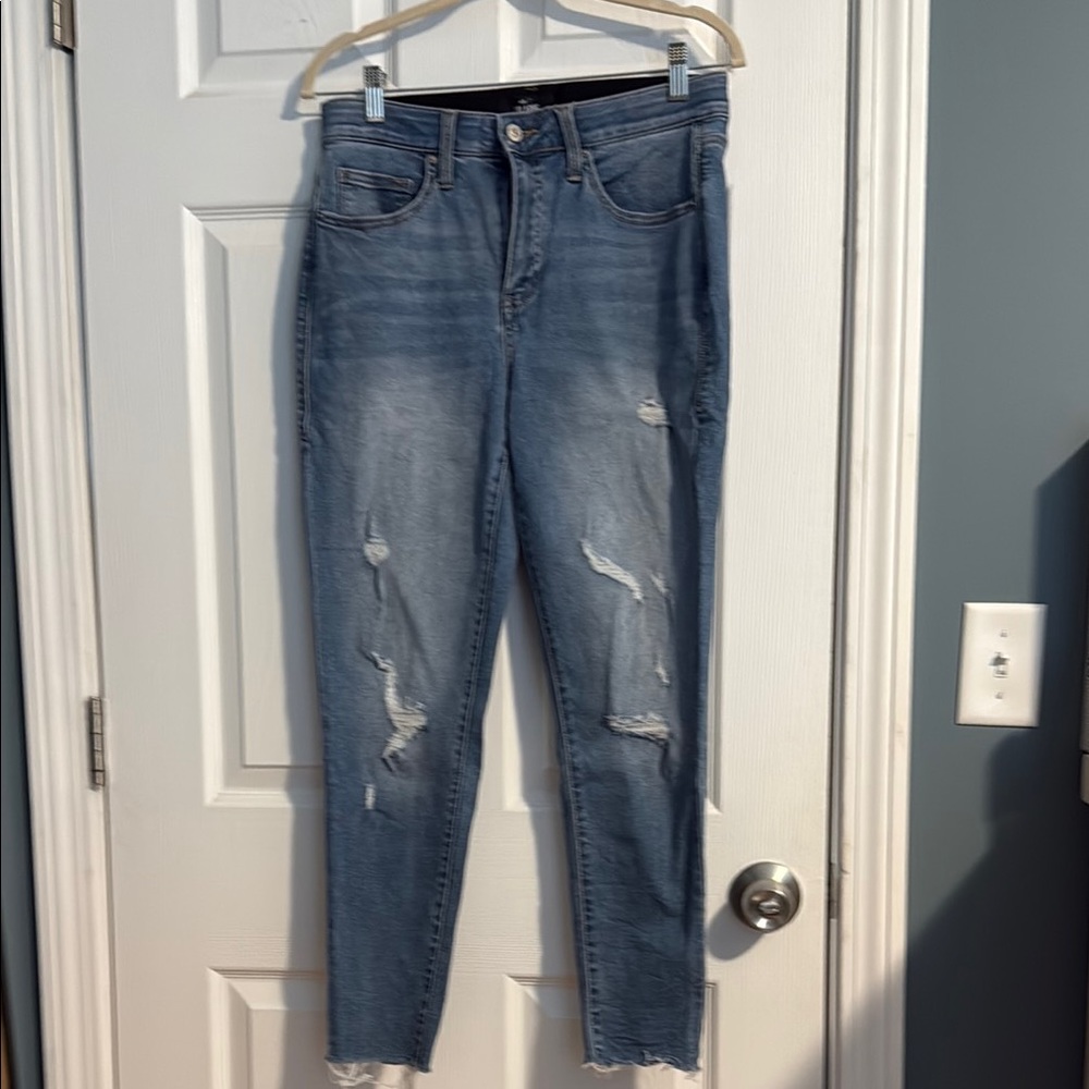 LuLaRoe Blue Distressed Jeans - Size 30